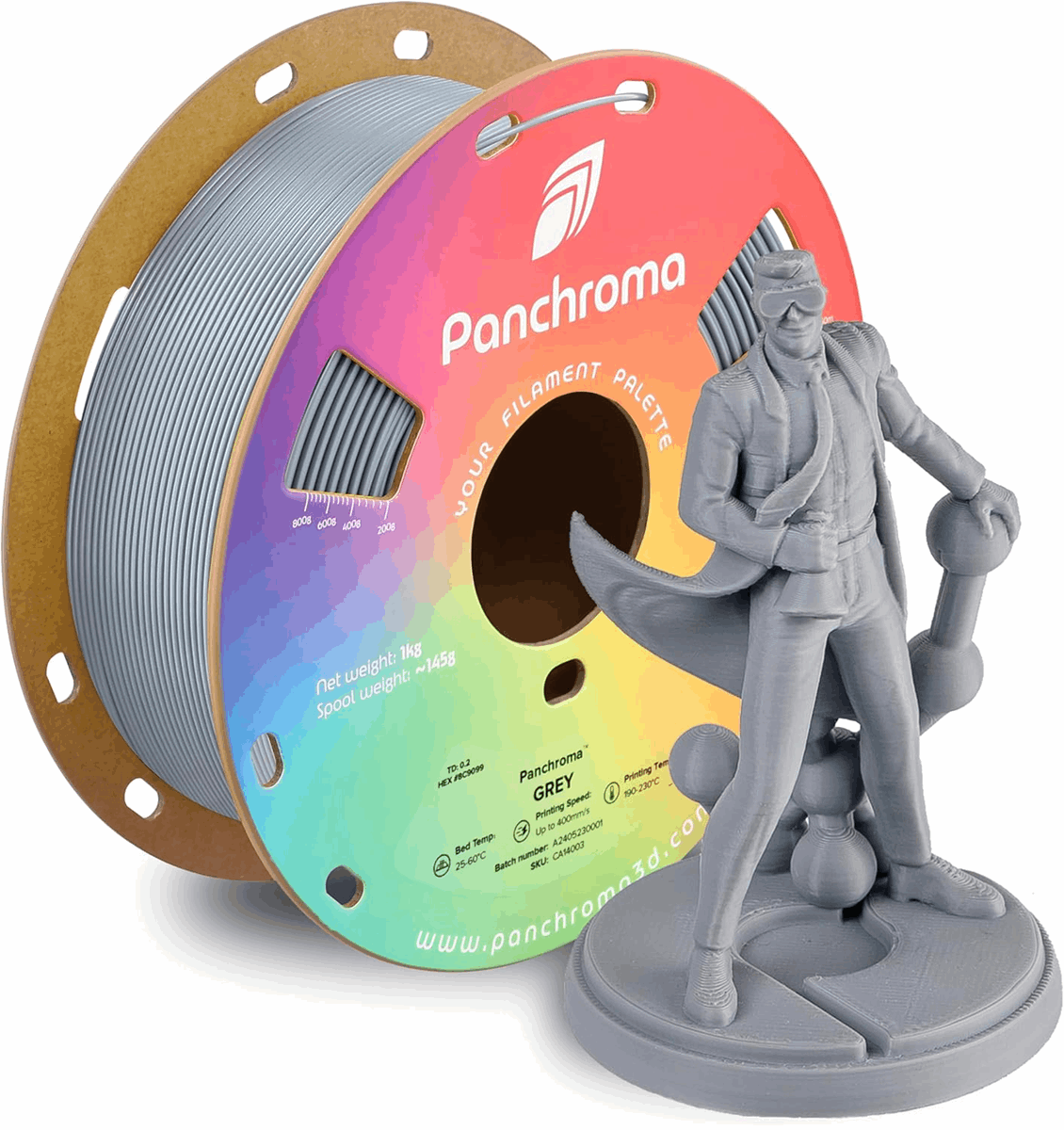 Panchroma by Polymaker Premium PLA Filament – 1kg