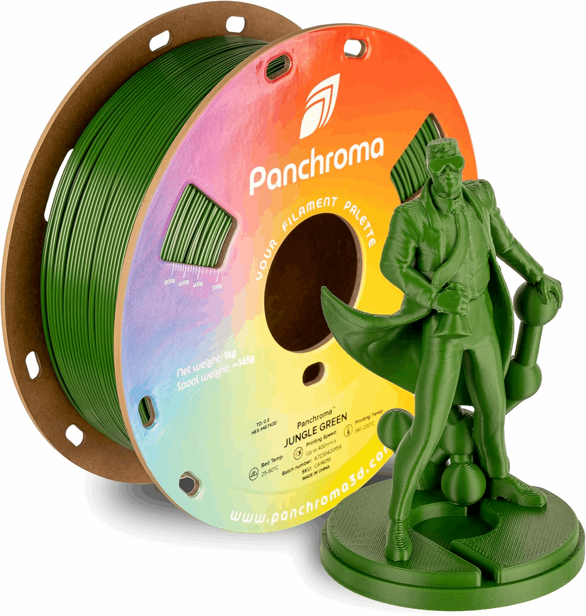 Panchroma by Polymaker Premium PLA Filament – 1kg