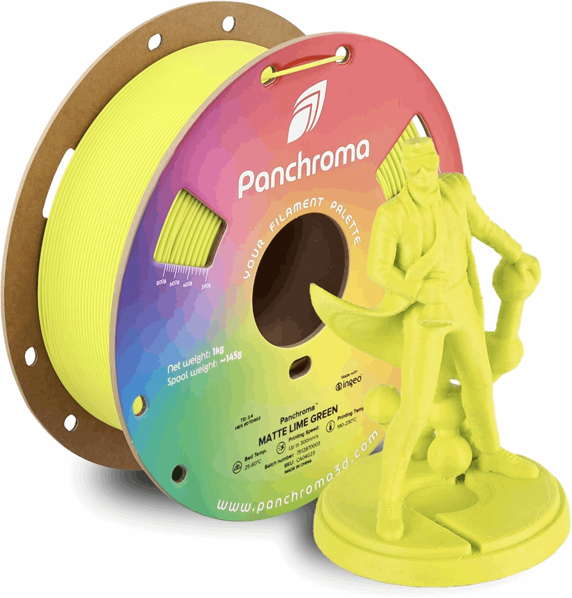 Panchroma by Polymaker Premium PLA Matte Filament – 1kg