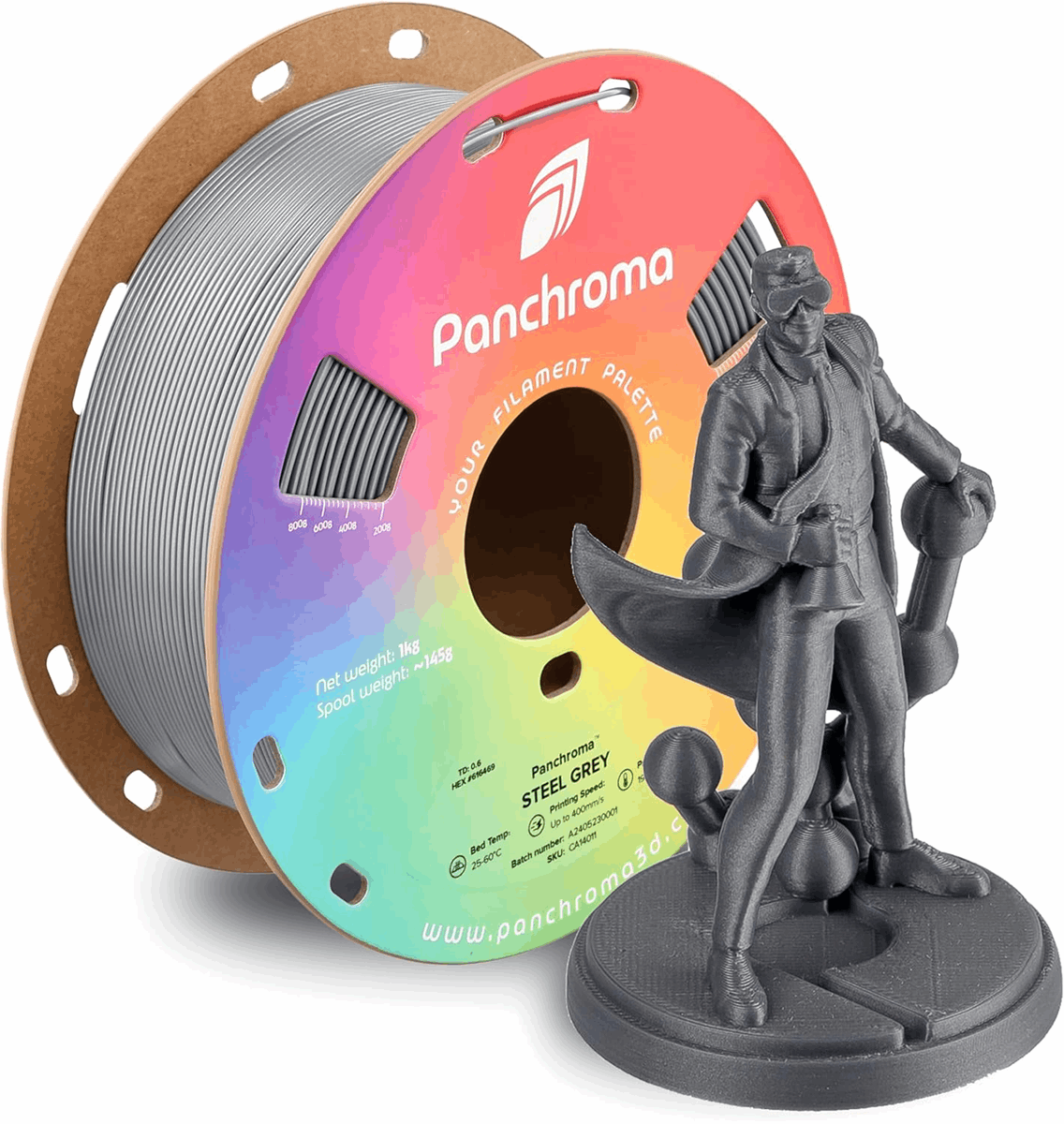 Panchroma by Polymaker Premium PLA Filament – 1kg