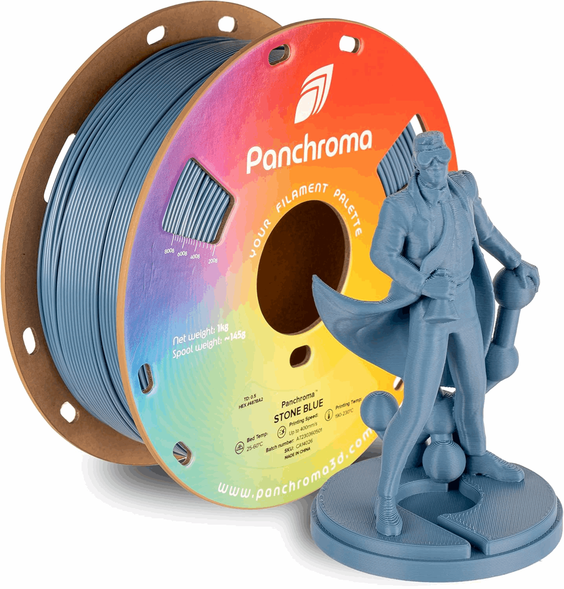Panchroma by Polymaker Premium PLA Filament – 1kg