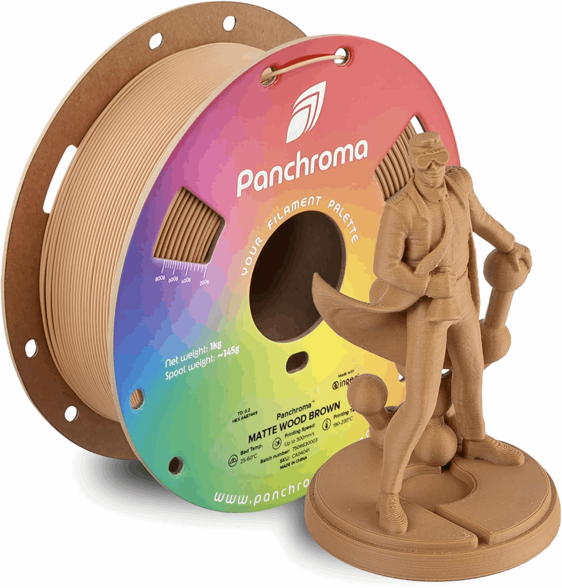 Panchroma by Polymaker PLA Matte Gradient Filament – 1kg