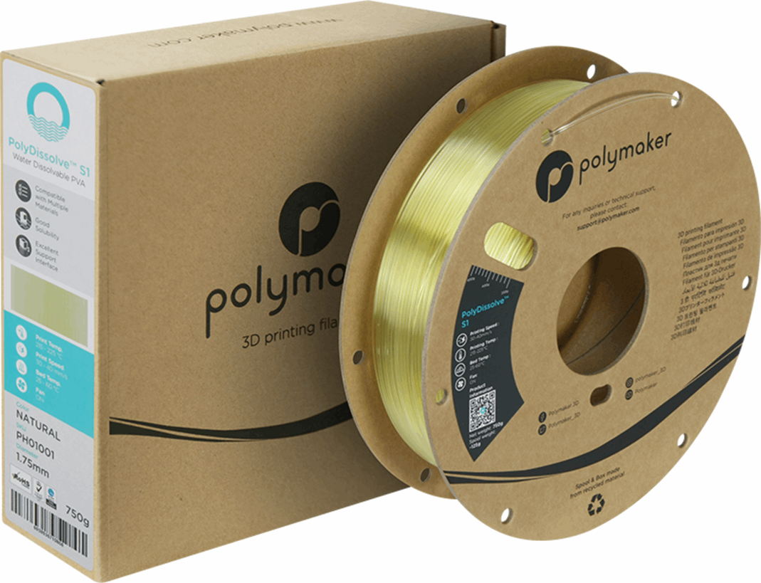 Polymaker PolyDissolve S1 Support Filament – 750g