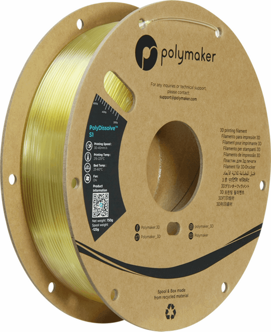 Polymaker PolyDissolve S1 Support Filament – 750g