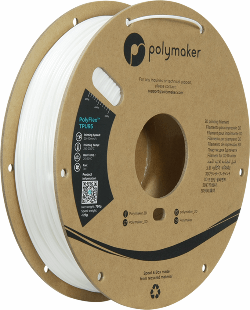 Polymaker PolyFlex TPU95 Filament - 750g
