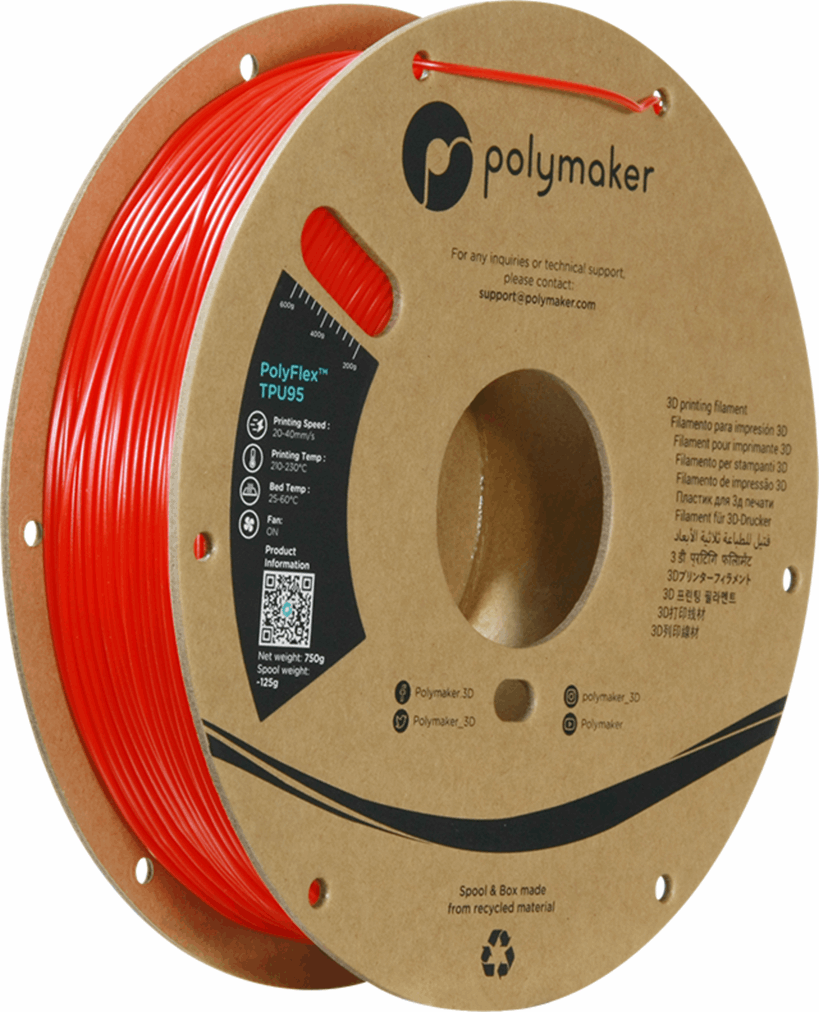 Polymaker PolyFlex TPU95 Filament - 750g