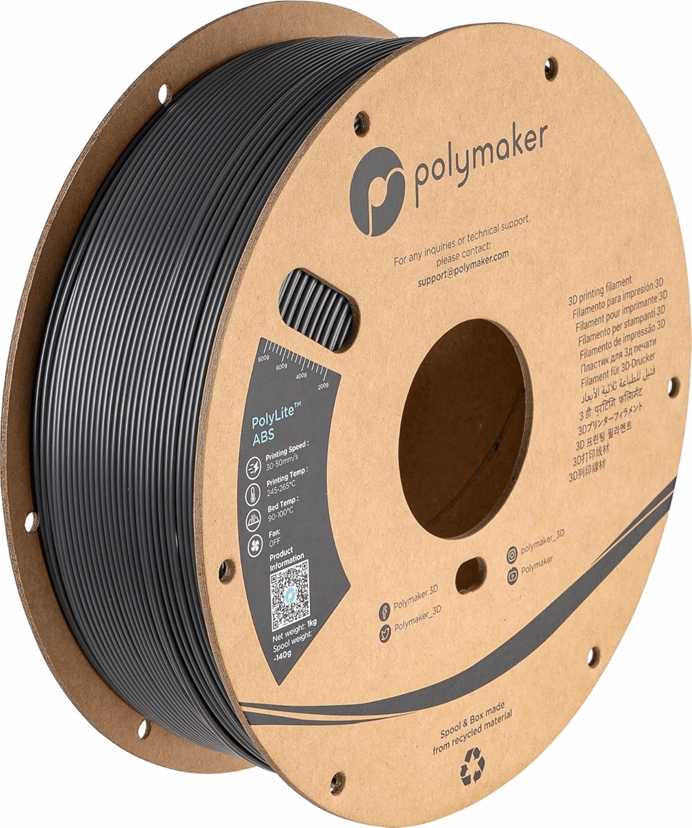 Polymaker PolyLite ABS 3D Printer Filament – 1KG
