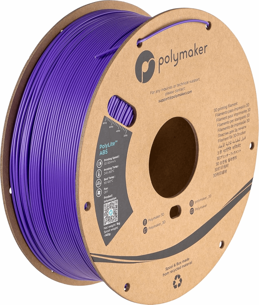 Polymaker PolyLite ABS Galaxy 3D Printer Filament – 1KG