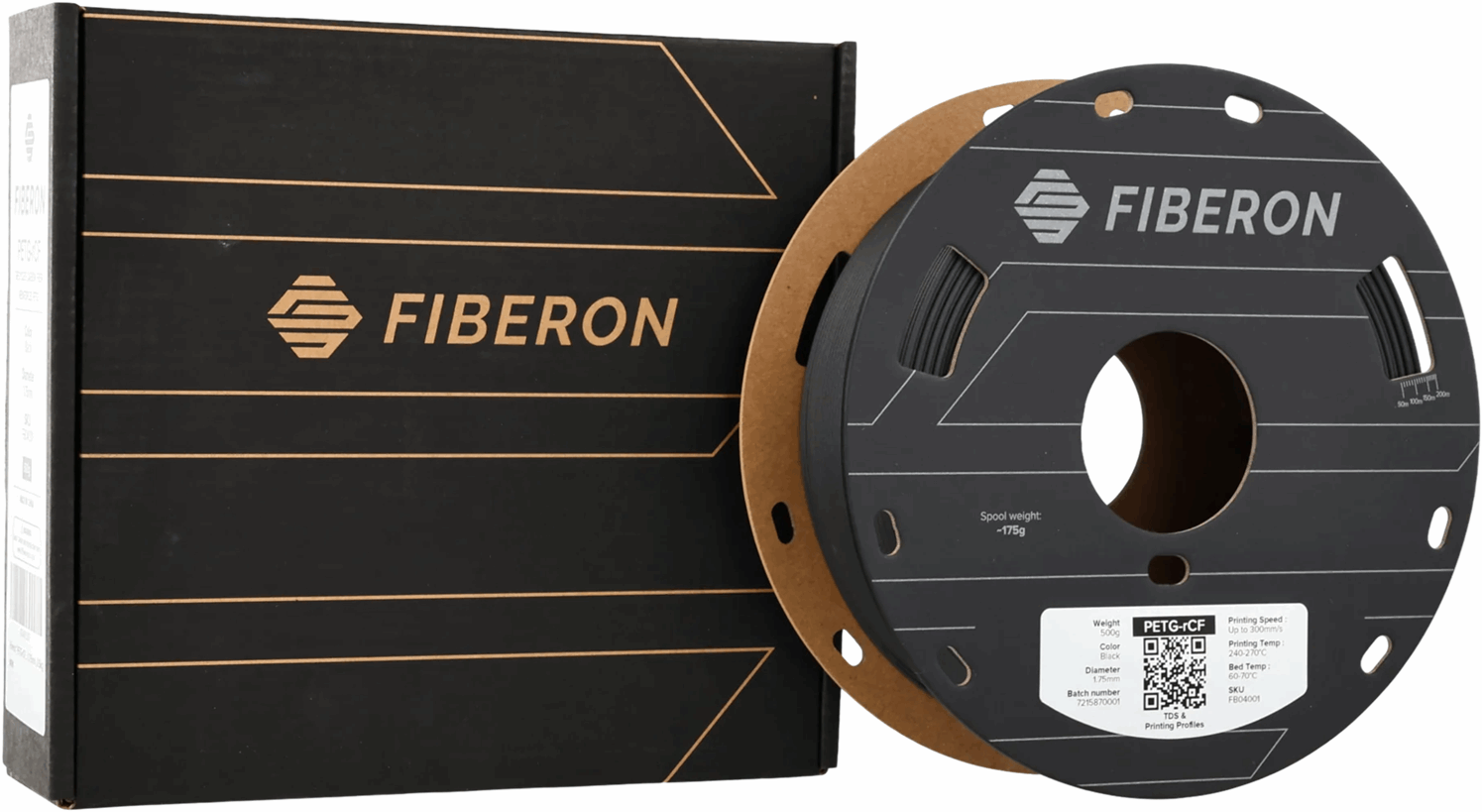 Polymaker Fiberon PETG-RCF08 Filament – 500g
