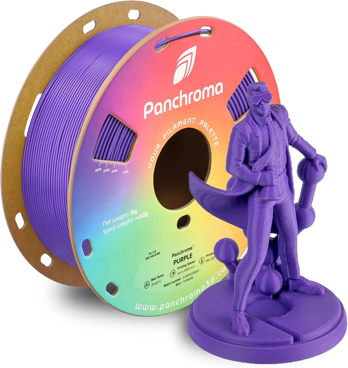 Panchroma by Polymaker Premium PLA Filament – 1kg