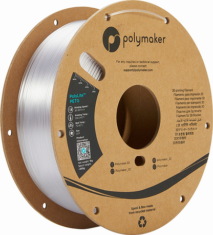 Polymaker PolyLite PETG 3D Printer Filament – 1KG