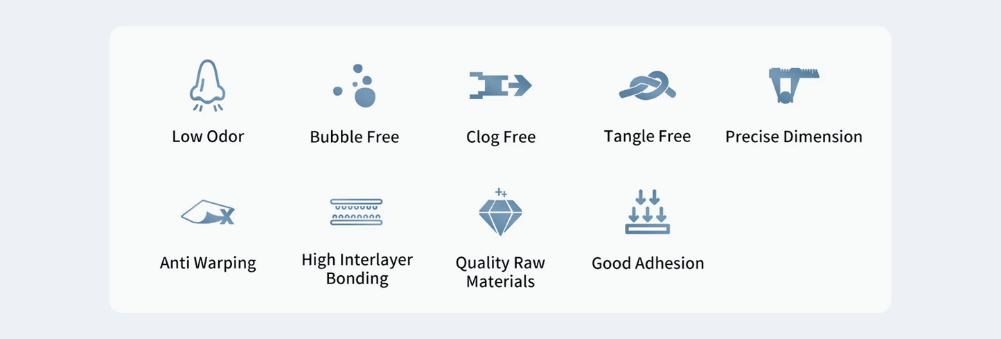 QIDI Tech ABS Rapido High-Speed 3D Printer Filament – 1KG