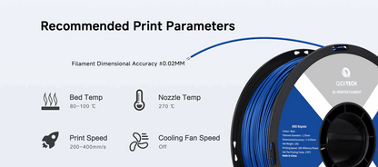 QIDI Tech ABS Rapido High-Speed 3D Printer Filament – 1KG