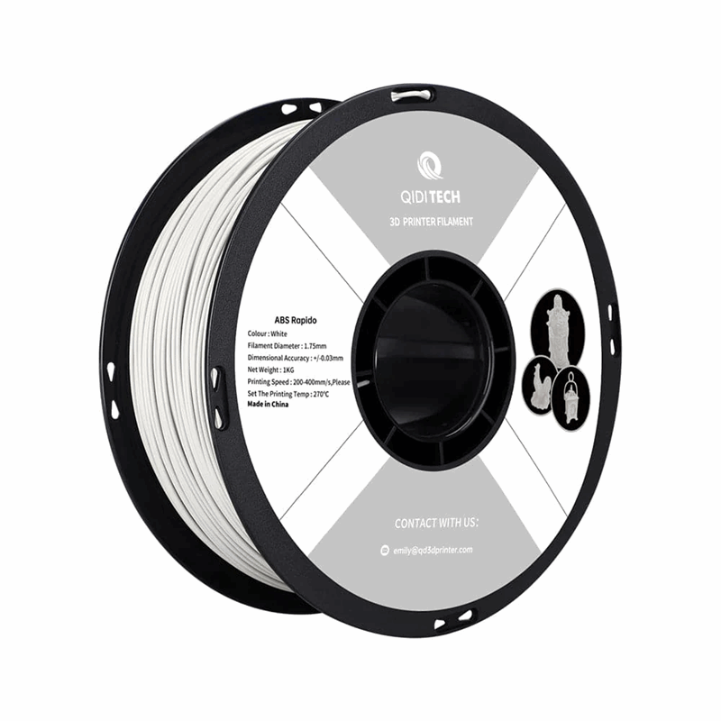 QIDI Tech ABS Rapido High-Speed 3D Printer Filament – 1KG