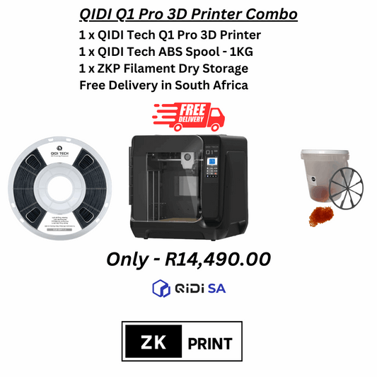 QIDI Tech Q1 Pro - 3D Printer Starter Combo