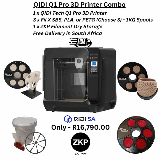 QIDI Tech Q1 Pro - 3D Printer Starter Combo