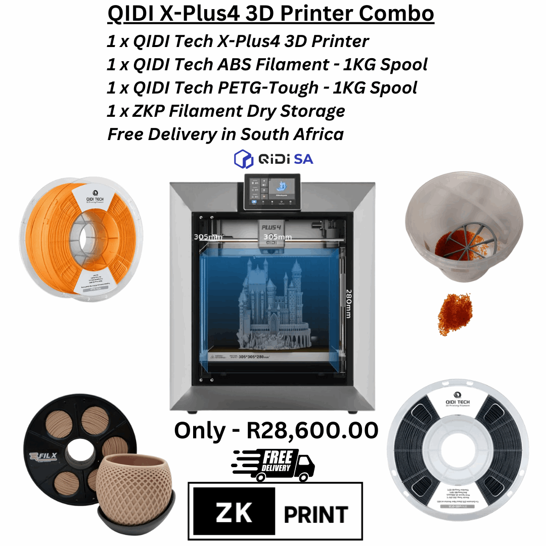 QIDI Tech X-Plus4 - 3D Printer Starter Combo