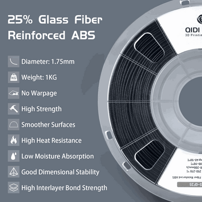 QIDI ULTRA ABS-GF25 Filament