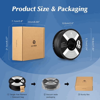QIDI Tech 3D Printer PLA Rapido Filament