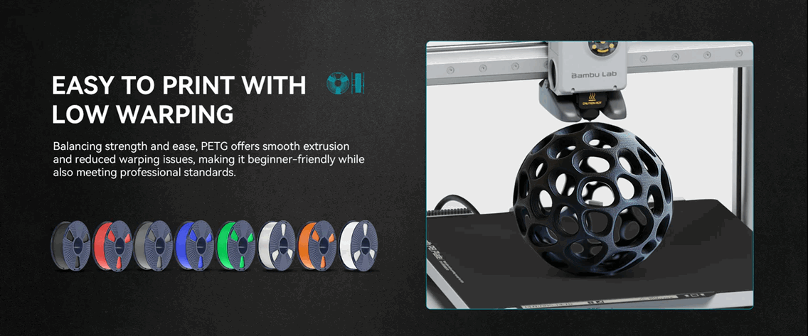 SUNLU PETG 3D Printer Filament – 1KG