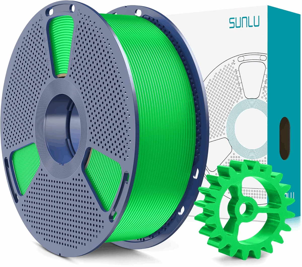 SUNLU PLA+ 2.0 3D Printer Filament – 1KG