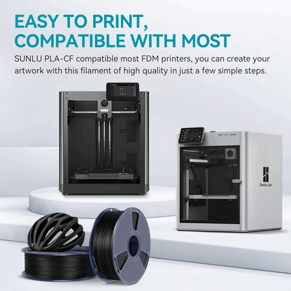 SUNLU PLA-CF Carbon Fibre 3D Printer Filament - 1KG