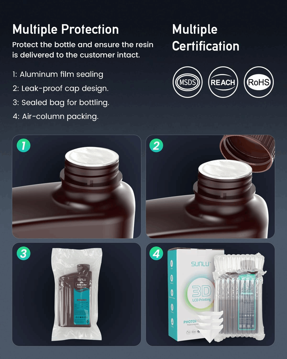 SUNLU ABS-Like Photopolymer Resin - 1KG