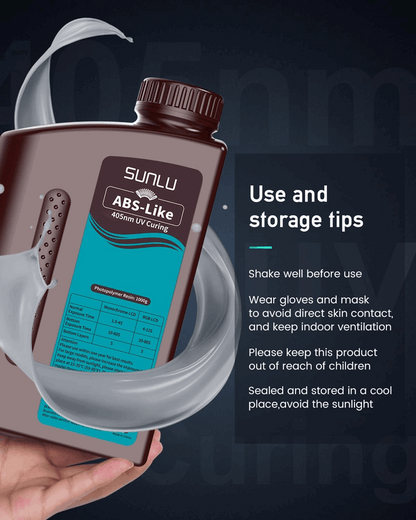 SUNLU ABS-Like Photopolymer Resin - 1KG