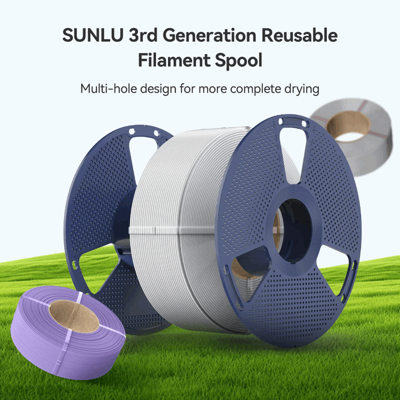 SUNLU High-Speed PLA Meta 3D Printer Filament – 1KG