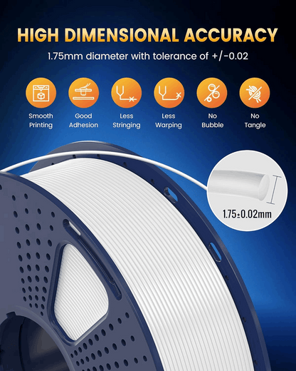 SUNLU PLA+ 2.0 3D Printer Filament – 1KG