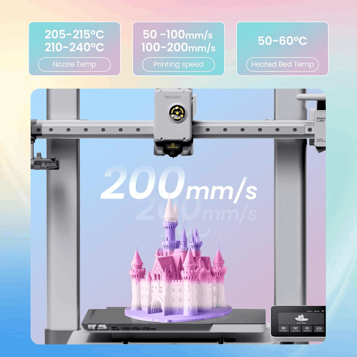 SUNLU PLA Rainbow 3D Printer Filament – 1KG