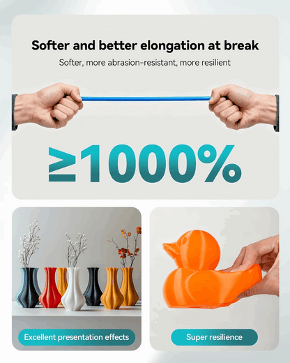 SUNLU TPU90A Flexible 3D Printer Filament – 1KG