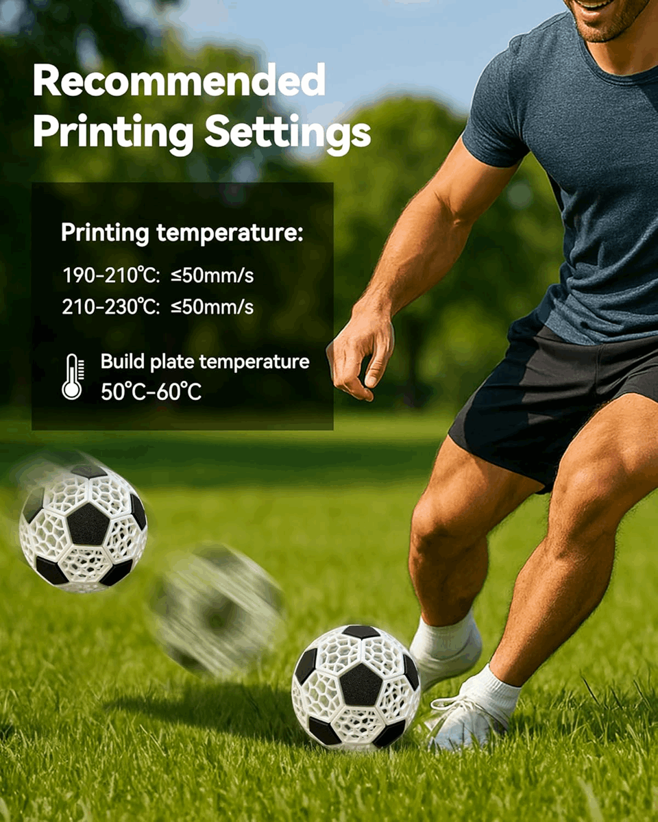 SUNLU TPU90A Flexible 3D Printer Filament – 1KG