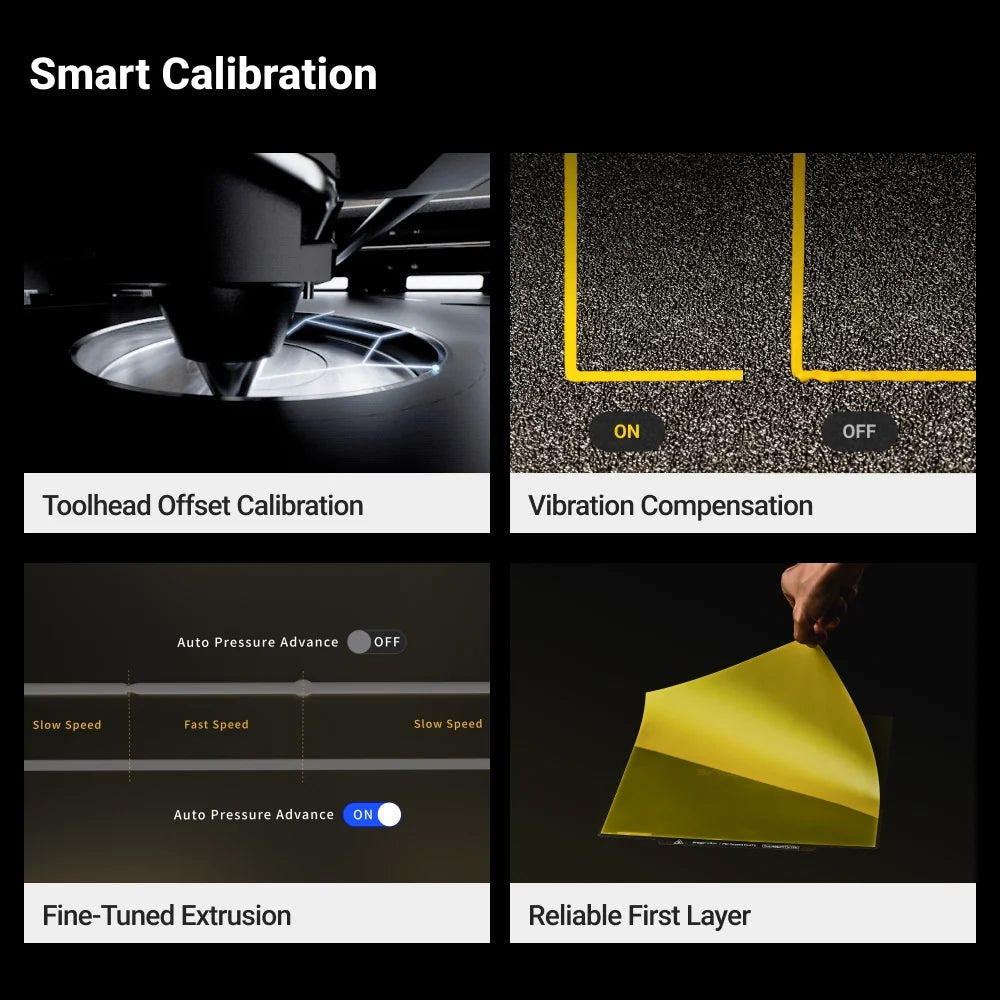 Snapmaker U1 smart calibration feature