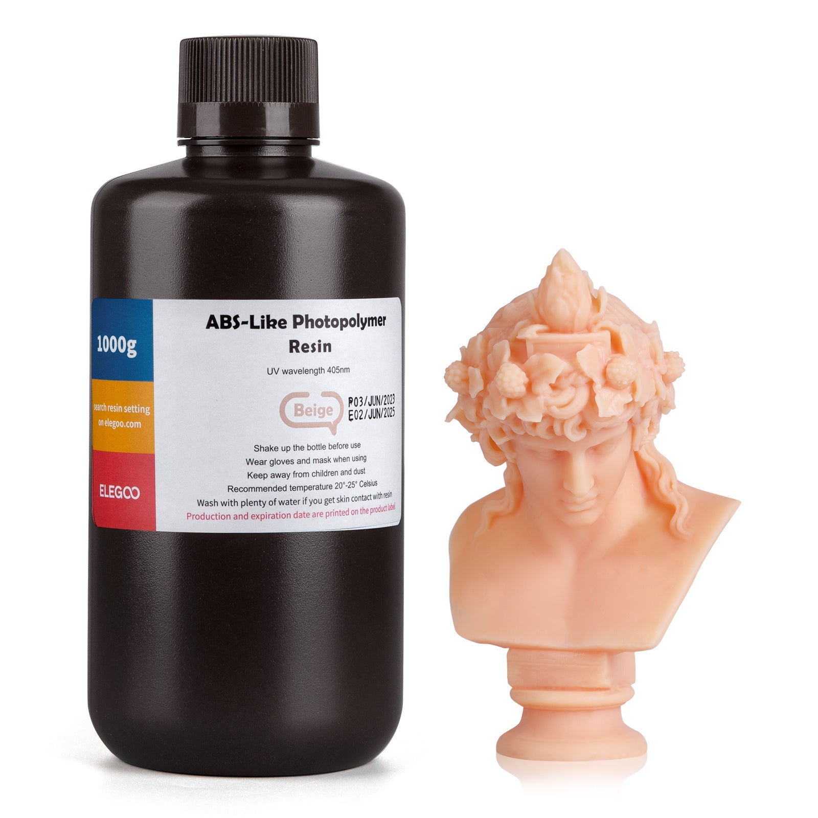 ELEGOO ABS-Like Resin V1.0 - 1kg - Beige