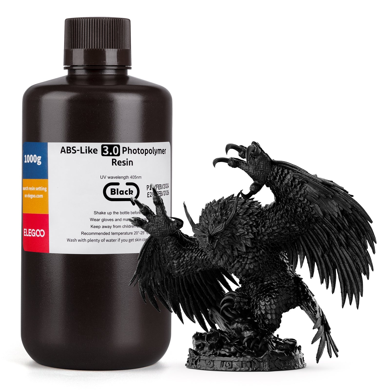 ELEGOO ABS-Like Resin V3.0 - 1kg - Black