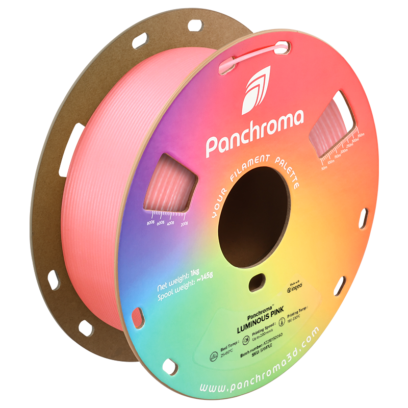 CA02034 — Luminous Pink 1.75 mm 1 kg filament spool