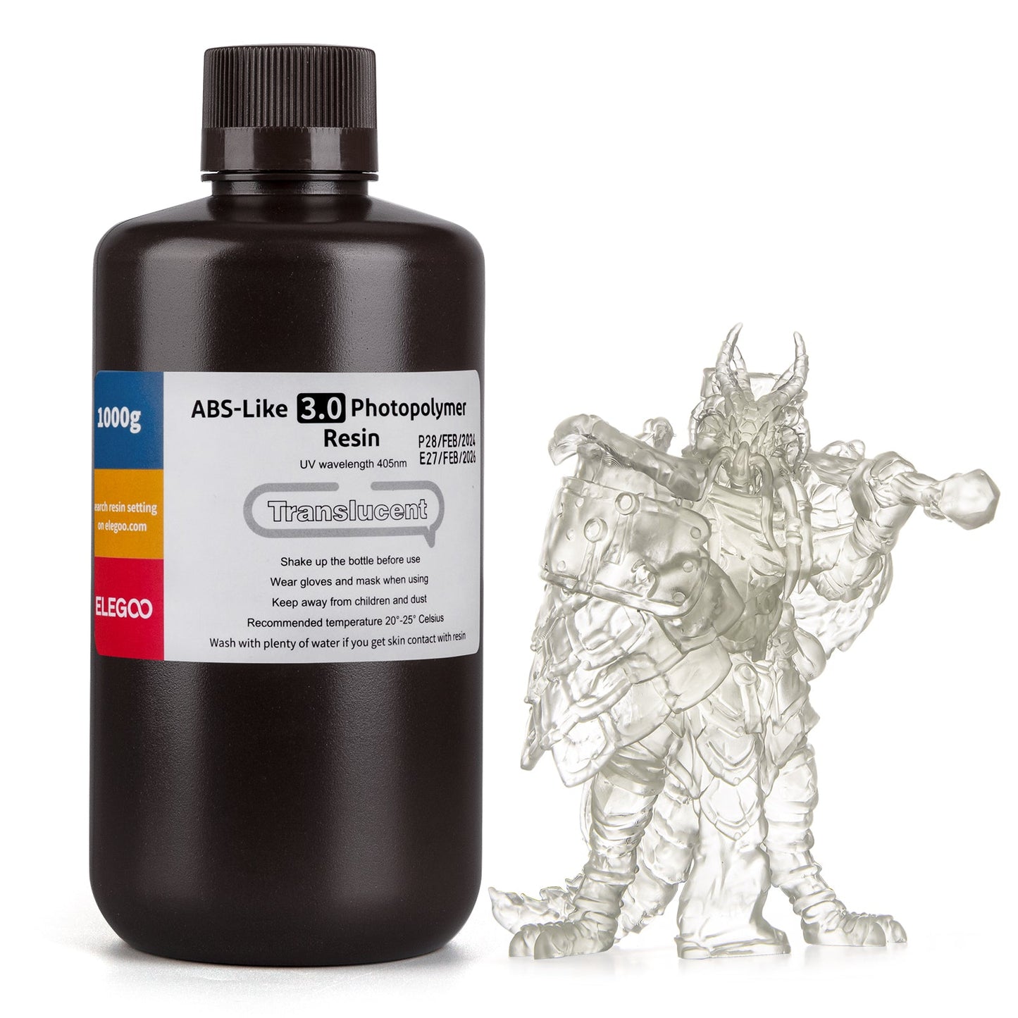 ELEGOO ABS-Like Resin V3.0 - 1kg - Clear
