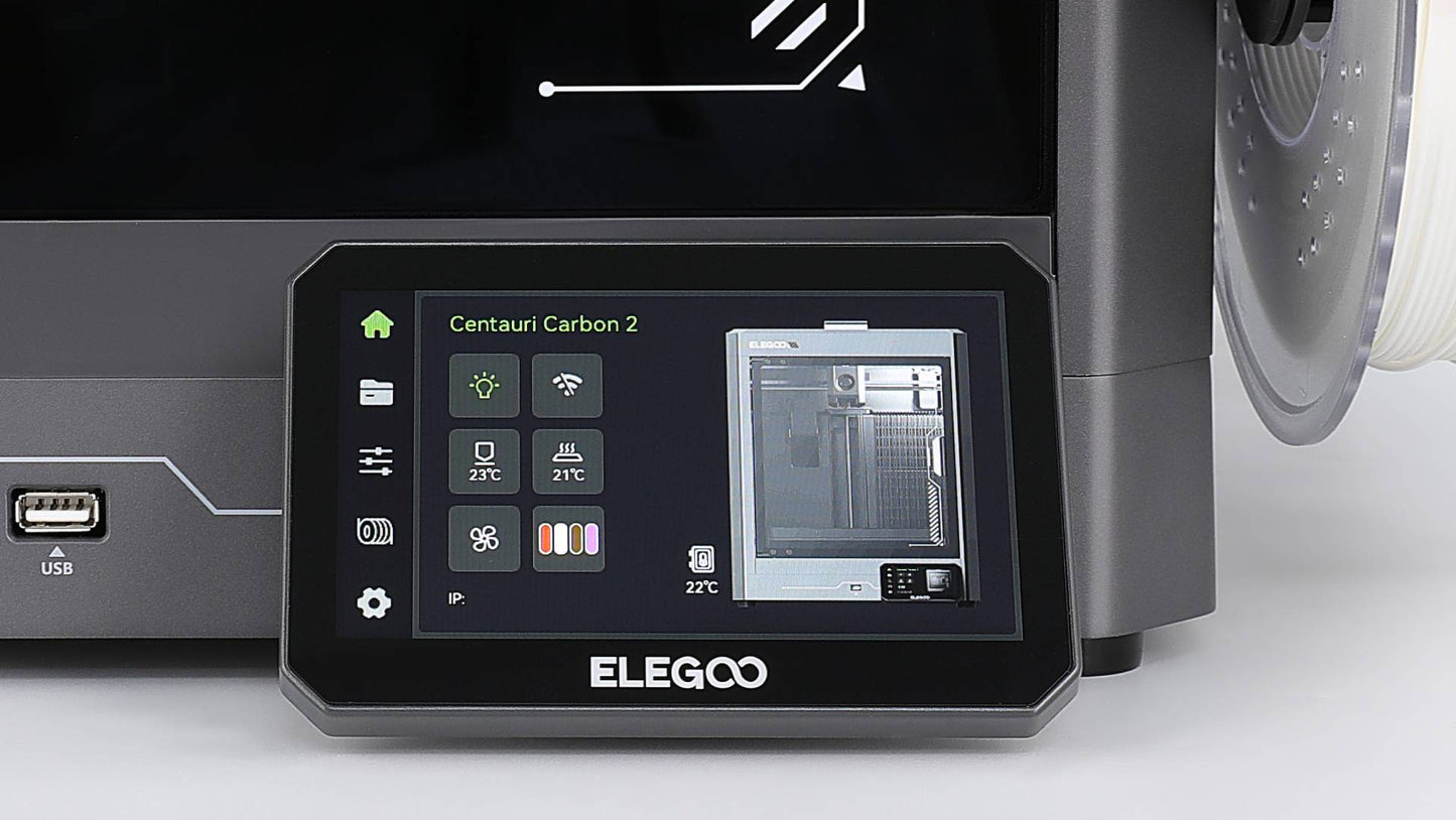 ELEGOO Centauri Carbon 2 Combo 3D Printer