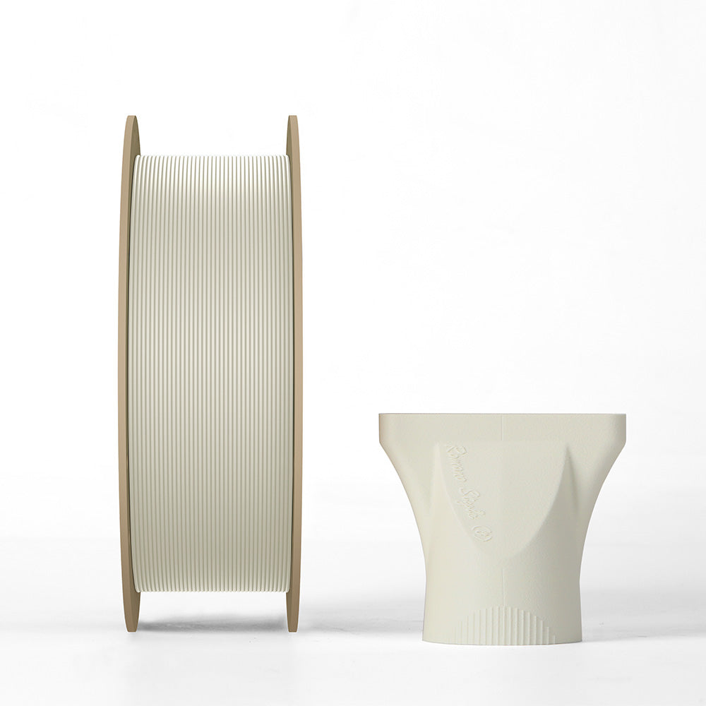 IPCON PA6 GF — White, 1 kg — manufacturer filament colour example