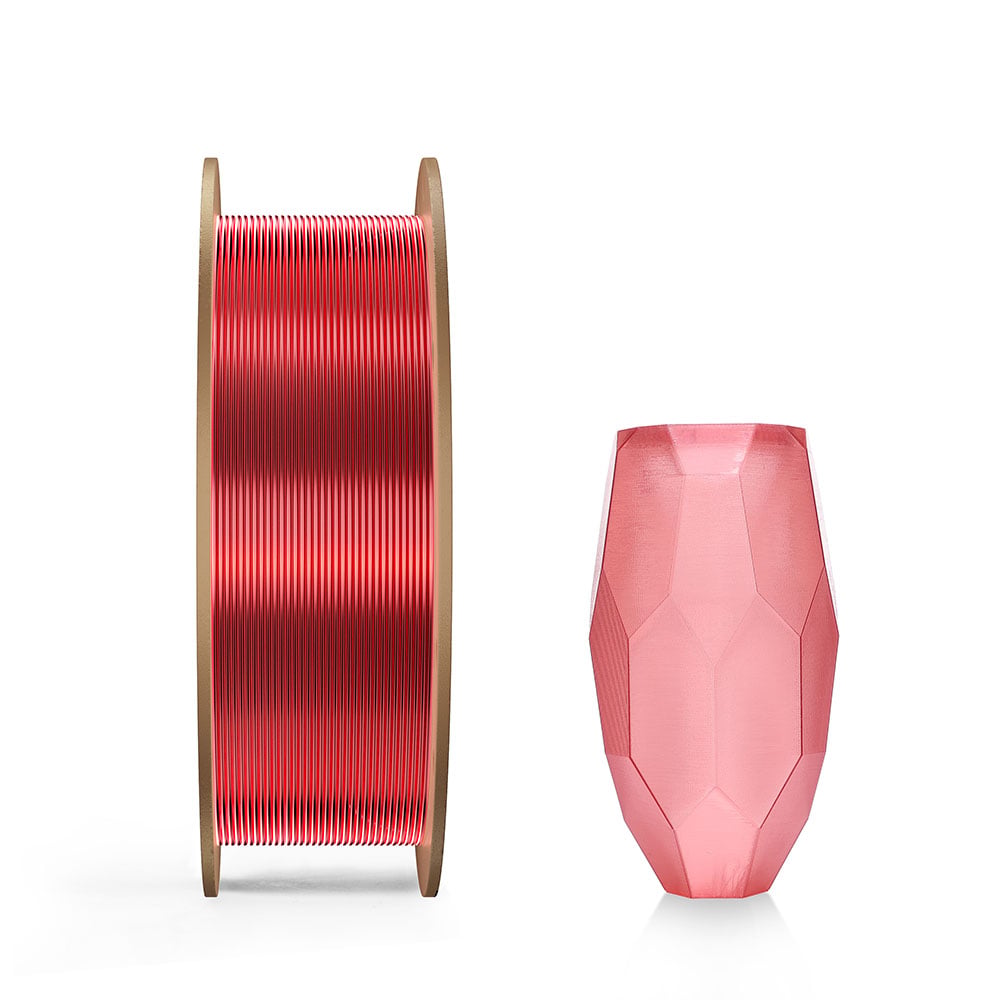 IPCON PC FR HS — Pomegranate Red, 750 g — manufacturer filament colour example
