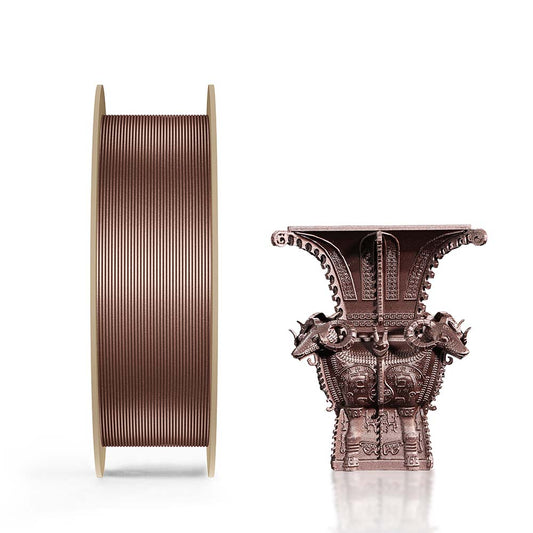 IPCON PETG CF — Bronze Brown, 1 kg — manufacturer filament colour example