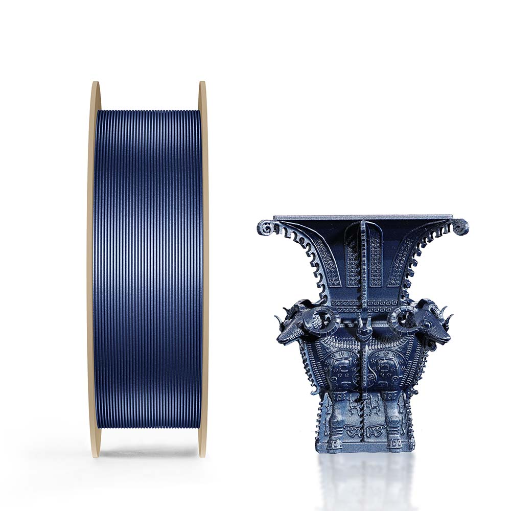 IPCON PETG CF — Forged Iron Blue, 1 kg — manufacturer filament colour example