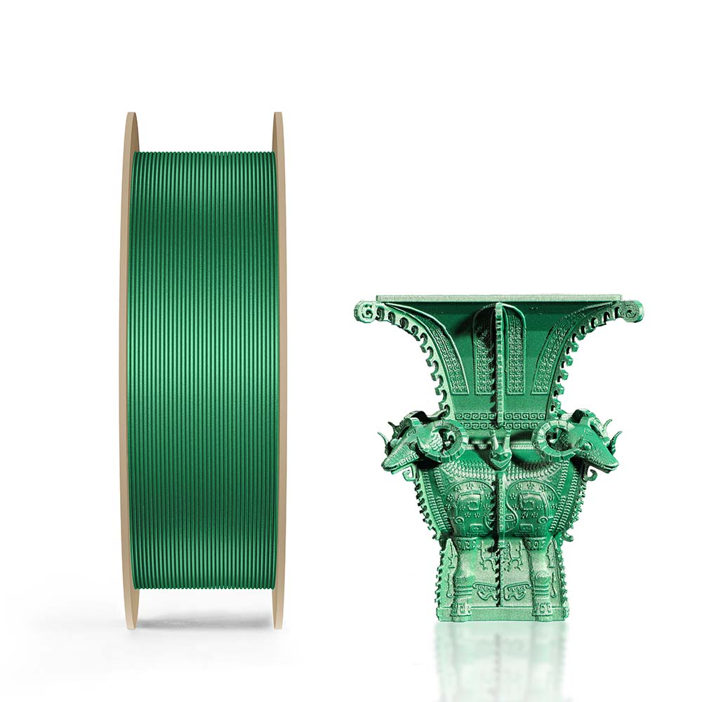 IPCON PETG CF — Inky Sand Green, 1 kg — manufacturer filament colour example
