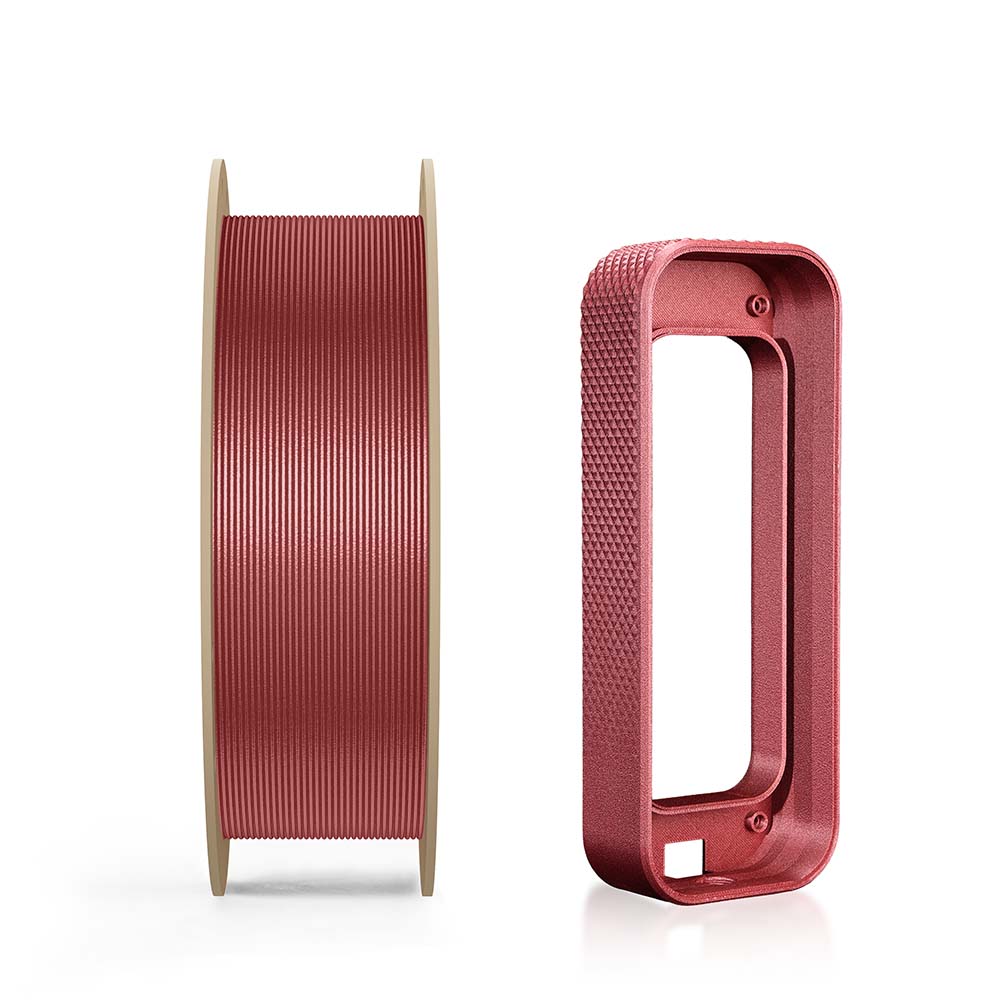 IPCON PETG GF — Blush Sand Rose Gold, 1 kg — manufacturer filament colour example