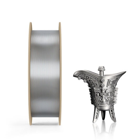 IPCON PETG Metal — Blade Silver, 1 kg — manufacturer filament colour example