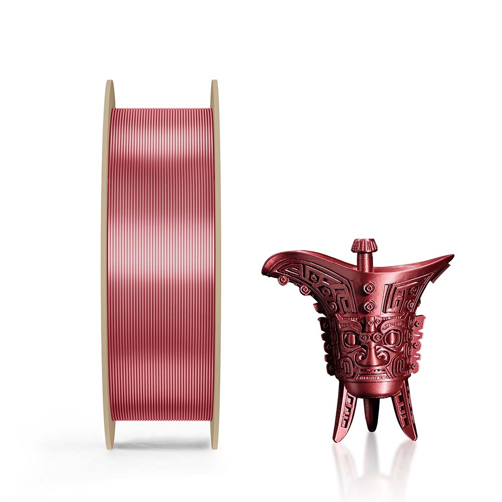 IPCON PETG Metal — Stardust Pink, 1 kg — manufacturer filament colour example