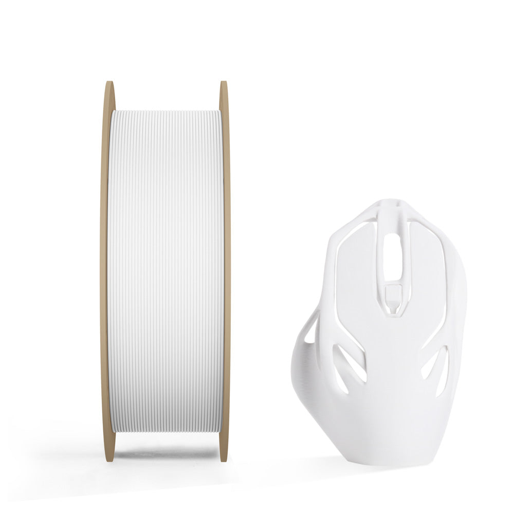 IPCON PLA Matte — Milky White, 1 kg — manufacturer filament colour example
