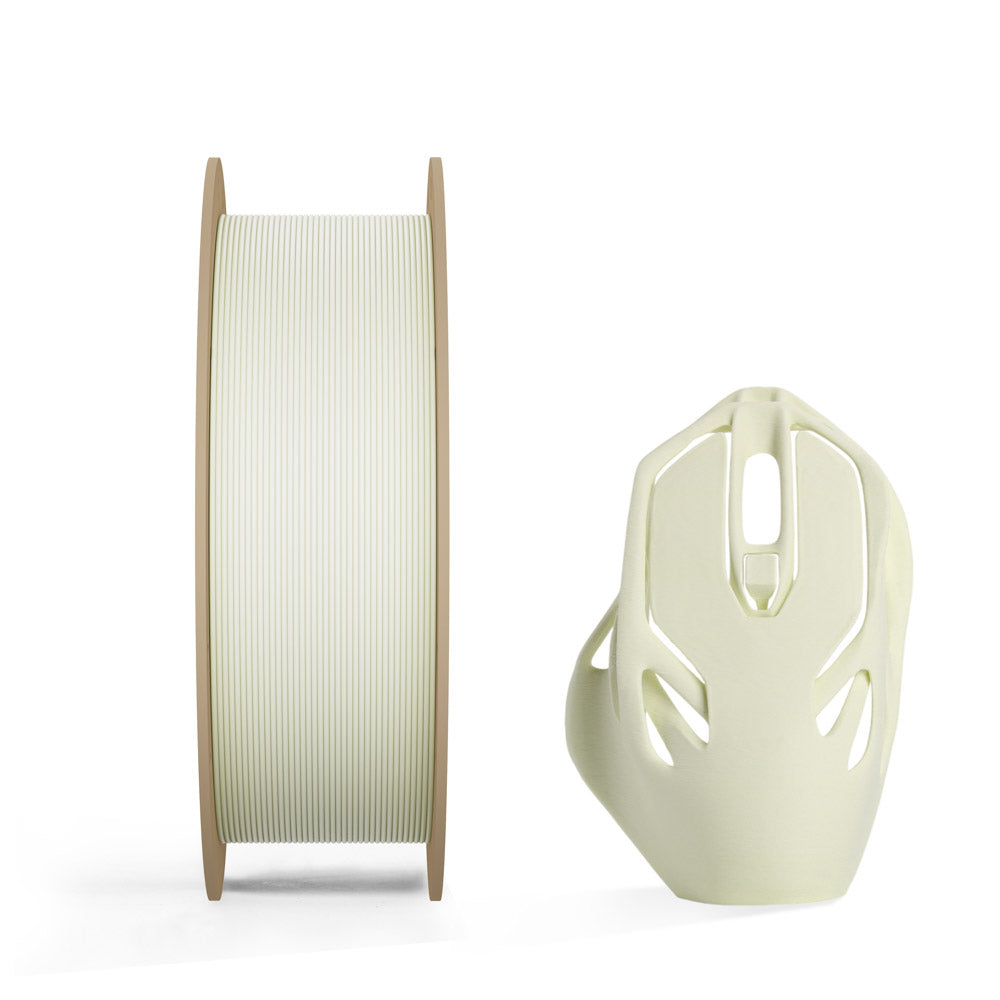 IPCON PLA Matte — Pale Dawn Yellow, 1 kg — manufacturer filament colour example