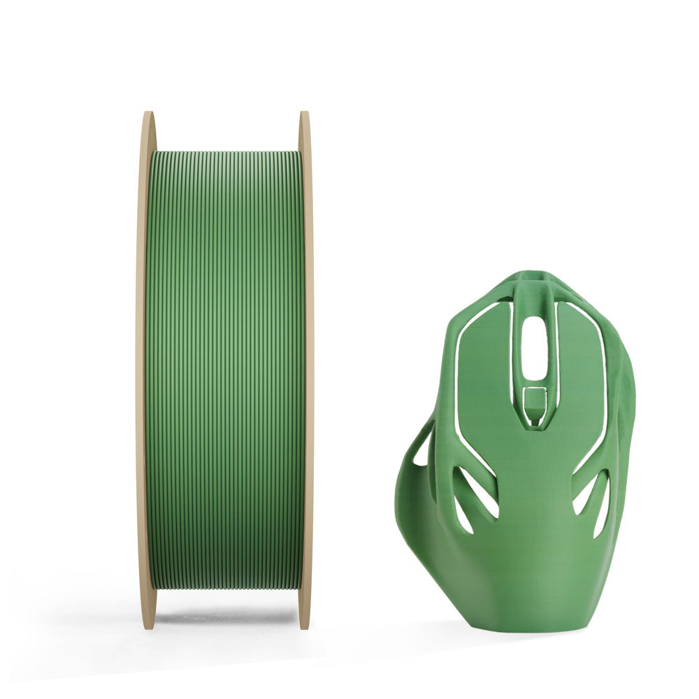 IPCON PLA Matte — Scallion Green, 1 kg — manufacturer filament colour example